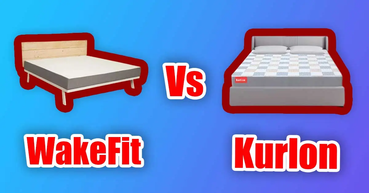 wakefit vs kurlon