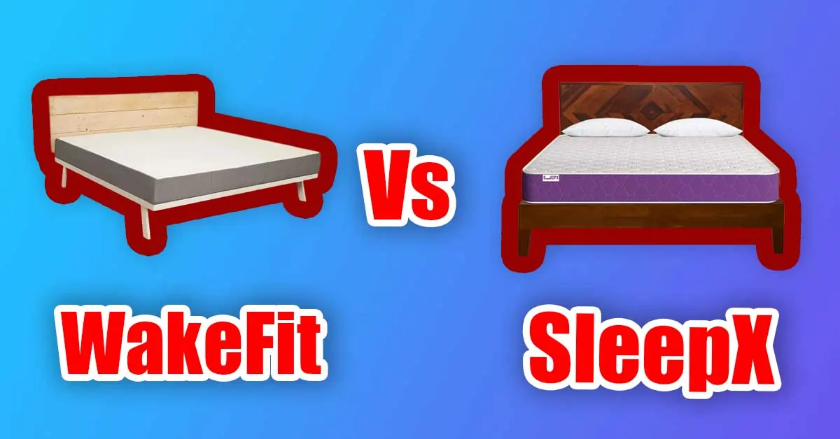 wakefit vs sleepx